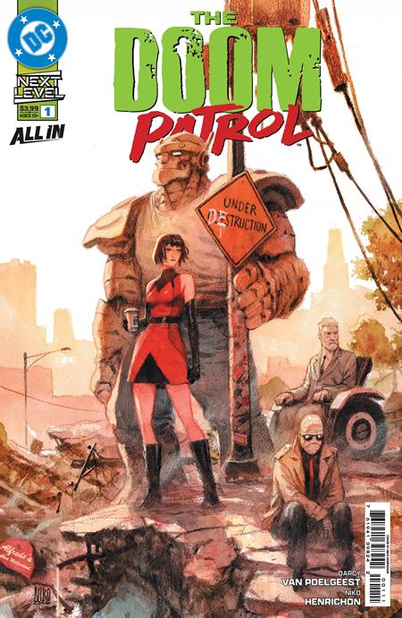 DOOM PATROL #1 CVR A NIKO HENRICHON