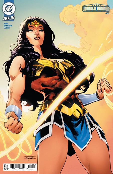 WONDER WOMAN #37 CVR D MAHMUD ASRAR CARD STOCK VAR
