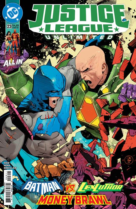 JUSTICE LEAGUE UNLIMITED #23 CVR A DAN MORA