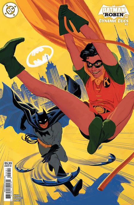 BATMAN & ROBIN YEAR ONE DYNAMIC DUOS #2 (OF 12) CVR B DAVID TALASKI CARD STOCK VAR