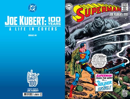 JOE KUBERT 100 YEARS A LIFE IN COVERS #1 (ONE SHOT) CVR B JOE KUBERT FOIL VAR
