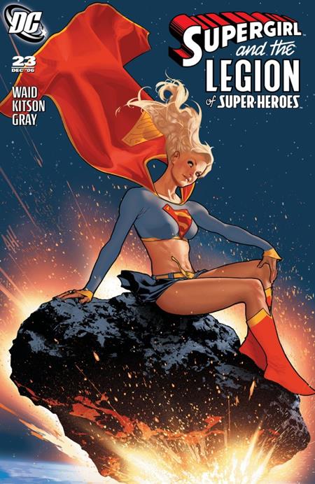 DF SUPERGIRL AND THE LEGION OF SUPERHEROES #23 FACSIMILE EDITION ADAM HUGHES FOIL VARIANT CGC GRADED