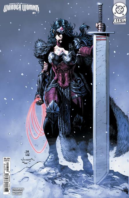 Absolute Wonder Woman #1 Jim Lee Card Stock Variant