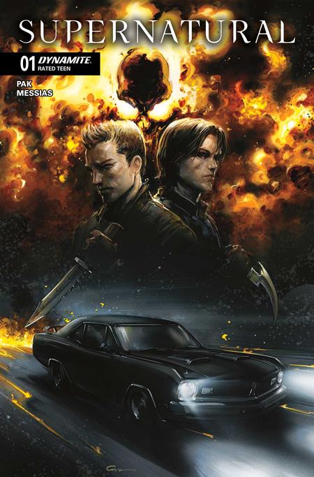 SUPERNATURAL #1 CVR E CLAYTON CRAIN FOIL VAR