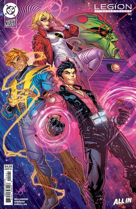 LEGION OF SUPER-HEROES #2 CVR B JONBOY MEYERS CARD STOCK VAR