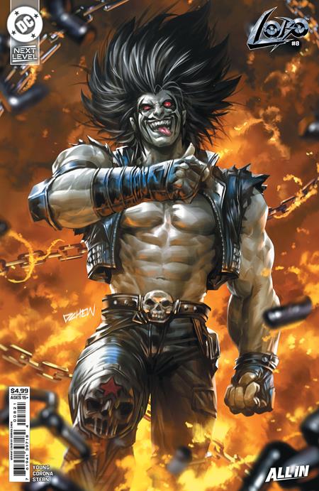 LOBO #8 CVR B DERRICK CHEW CARD STOCK VAR