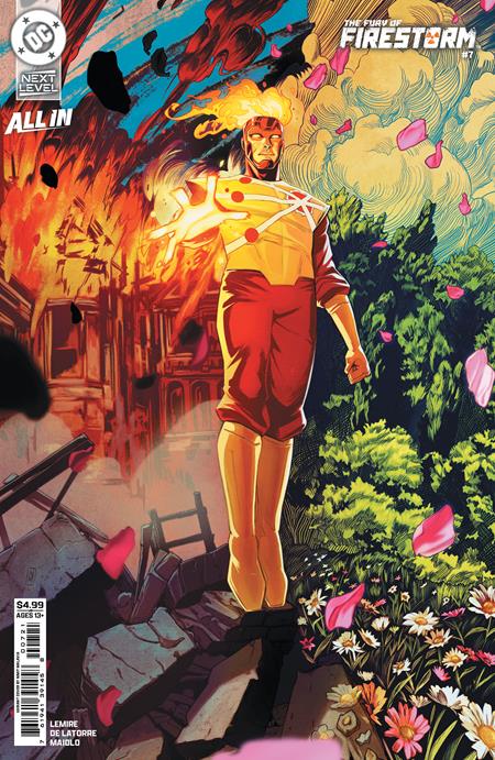 FURY OF FIRESTORM #7 (OF 8) CVR B NIMIT MALAVIA CARD STOCK VAR