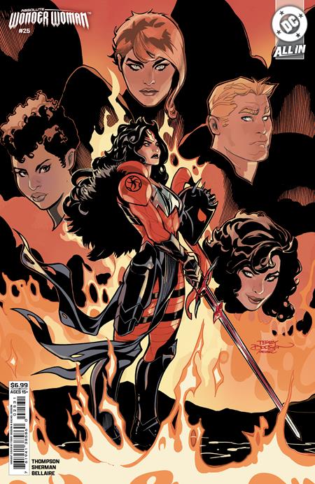 ABSOLUTE WONDER WOMAN #25 CVR C TERRY DODSON CARD STOCK VAR