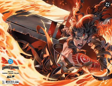 ABSOLUTE WONDER WOMAN #25 CVR G ALEXANDER LOZANO DC SHOWCASE WRAPAROUND FOIL VAR