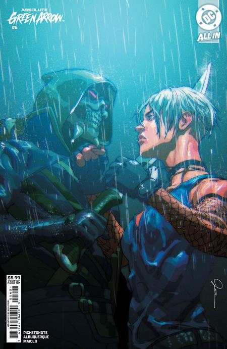 ABSOLUTE GREEN ARROW #6 (OF 12) CVR B GERALD PAREL CARD STOCK VAR