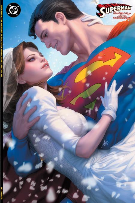 SUPERMAN THE WEDDING ALBUM 30TH ANNIVERSARY SPECIAL #1 (ONE SHOT) CVR B STANLEY ARTGERM LAU CARD STOCK VAR