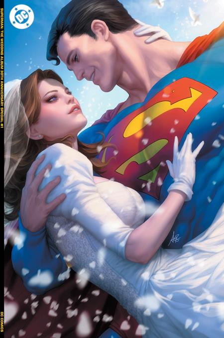 SUPERMAN THE WEDDING ALBUM 30TH ANNIVERSARY SPECIAL #1 (ONE SHOT) CVR E STANLEY ARTGERM LAU FOIL VAR