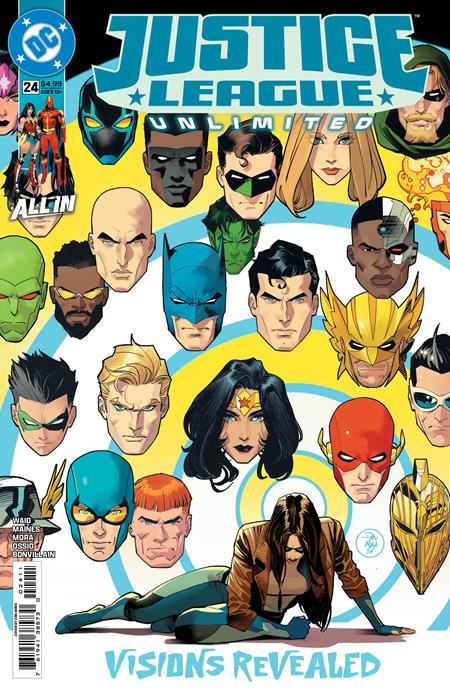 JUSTICE LEAGUE UNLIMITED #24 CVR A DAN MORA