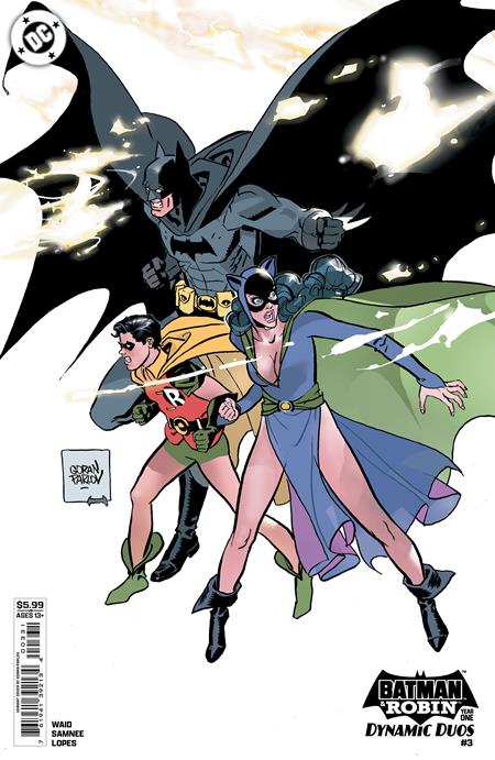 BATMAN & ROBIN YEAR ONE DYNAMIC DUOS #3 (OF 12) CVR C GORAN PARLOV CARD STOCK VAR
