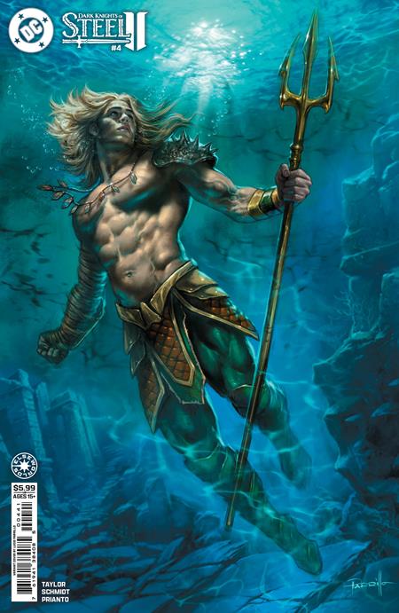 DARK KNIGHTS OF STEEL II #4 (OF 12) CVR D LUCIO PARRILLO CARD STOCK VAR