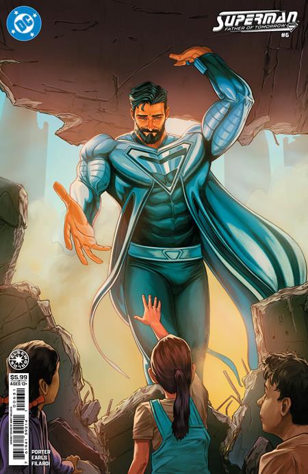 SUPERMAN FATHER OF TOMORROW #6 (OF 6) CVR C NIMIT MALAVIA CARD STOCK VAR