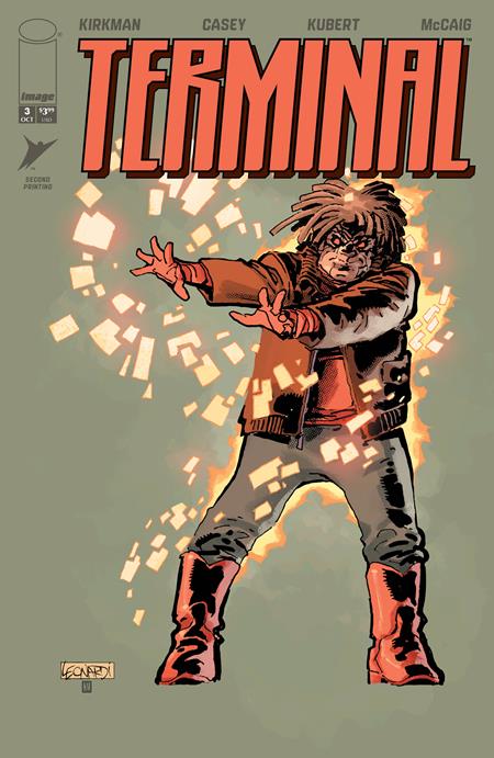 TERMINAL #3 2ND PTG CVR B RICK LEONARDI & NEERAJ MENON THE AWOKEN VAR