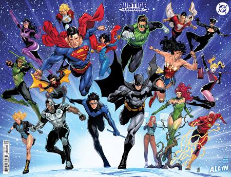 Justice League Unlimited #1 CVR H Raised UV Foil Variant