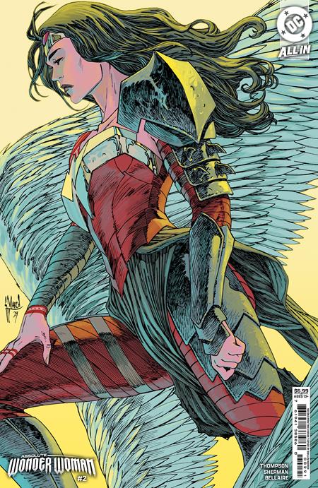 ABSOLUTE WONDER WOMAN #2 Second Printing Cvr B Guillem March Card Stock Var