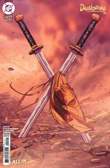 DEATHSTROKE THE TERMINATOR #9 CVR B MITCH GERADS CARD STOCK VAR