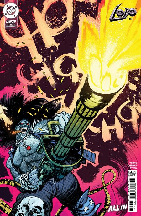 LOBO #9 CVR B DANIEL WARREN JOHNSON CARD STOCK VAR