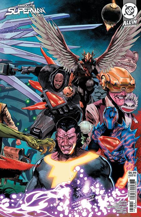 ABSOLUTE SUPERMAN #25 CVR J RAFA SANDOVAL RIGHT CONNECTING CARD STOCK VAR