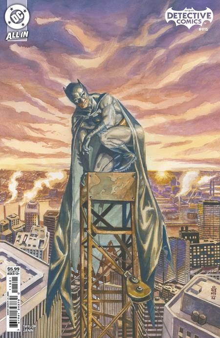 DETECTIVE COMICS #1115 CVR B JG JONES CARD STOCK VAR