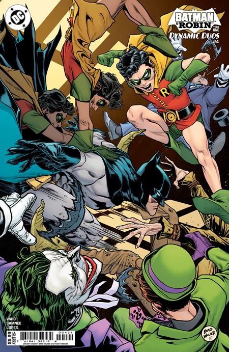 BATMAN & ROBIN YEAR ONE DYNAMIC DUOS #4 (OF 12) CVR B BRAD WALKER CARD STOCK VAR