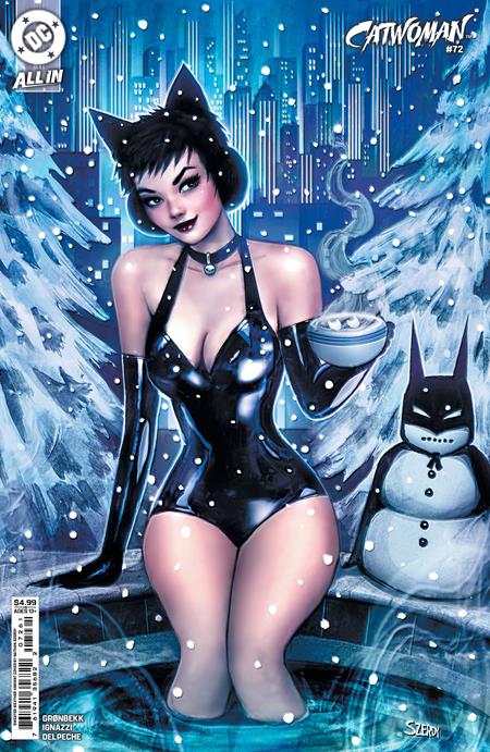 CATWOMAN #72 CVR D NATHAN SZERDY SWEATER WEATHER CARD STOCK VAR