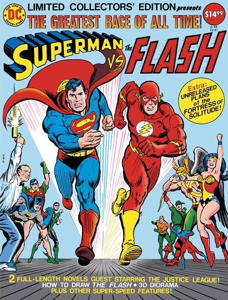 Limited Collector's Edition #48 Superman vs The Flash Facsimile CVR B Foil