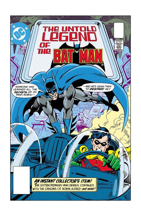 Limited Edition: The Untold Legend of the Batman #1 CVR B Foil (Pre-Order 2025/01/29)