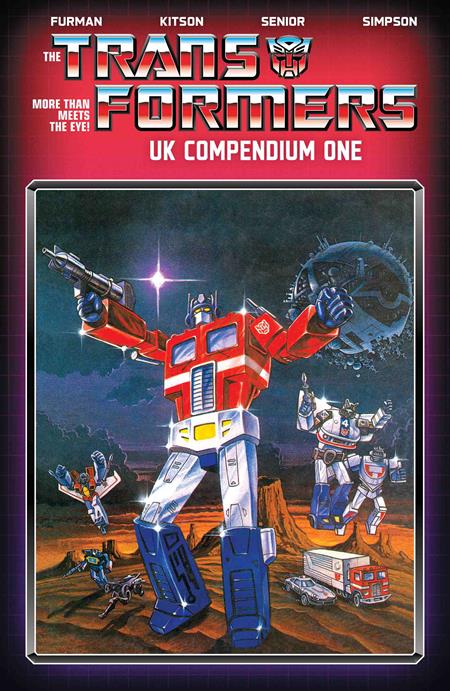 TRANSFORMERS UK COMPENDIUM TP DIRECT MARKET EXCLUSIVE BOOK 01 JOHN HIGGINS CVR