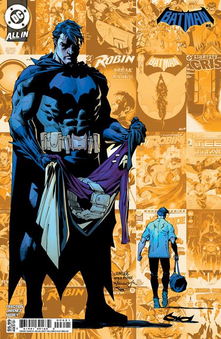 BATMAN, VOL. 4 #6 CVR B JIM LEE CARD STOCK VAR