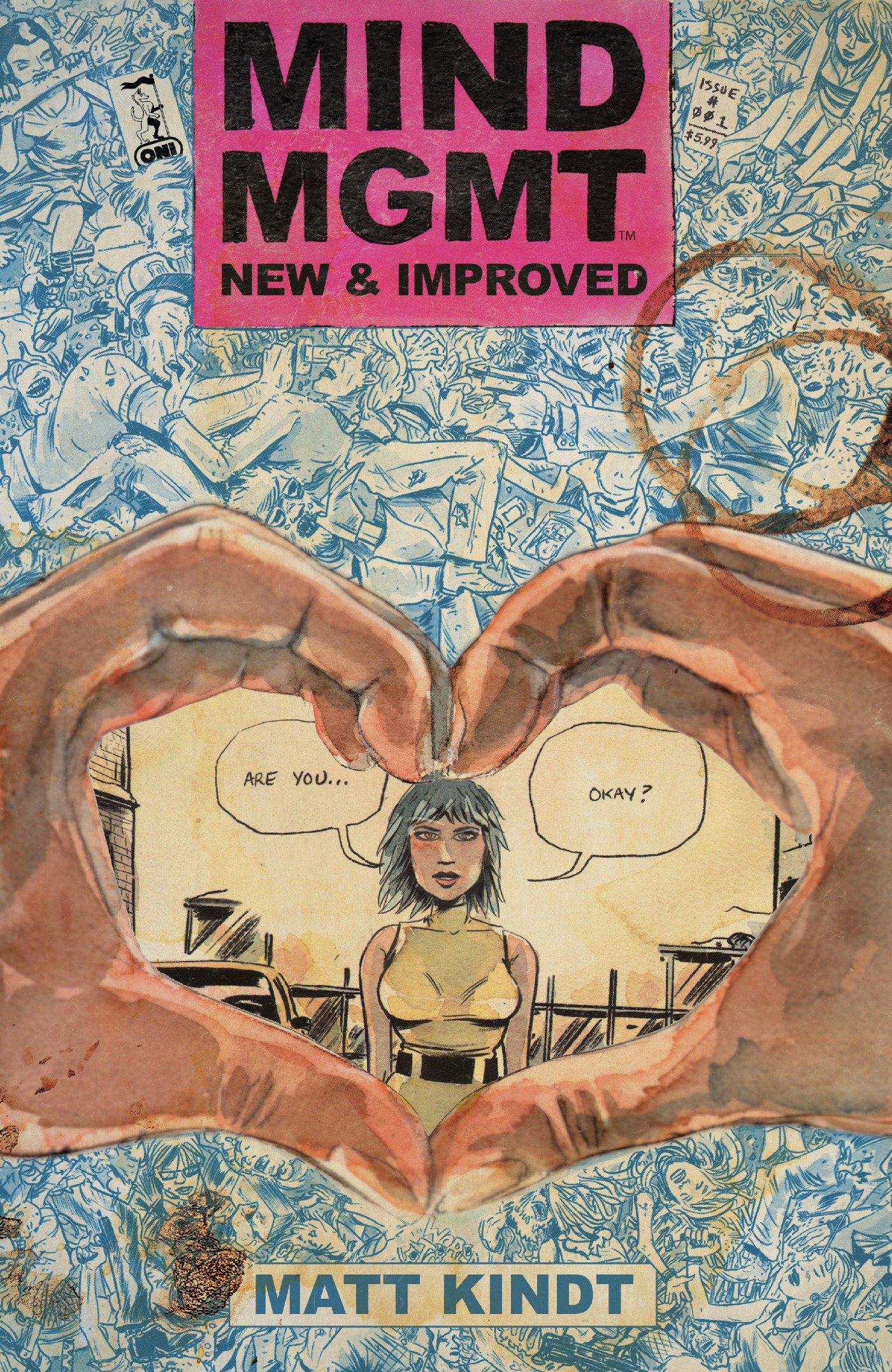 MIND MGMT NEW & IMPROVED #1 3rd Printing