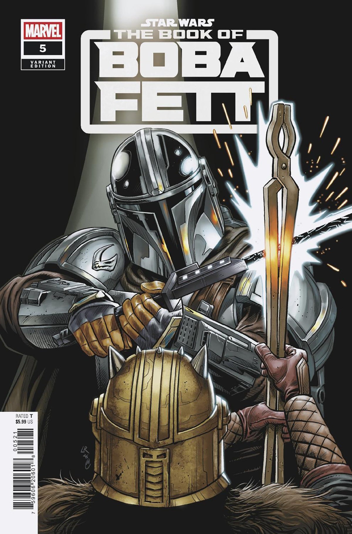 STAR WARS: THE BOOK OF BOBA FETT #5 LUKE ROSS VARIANT