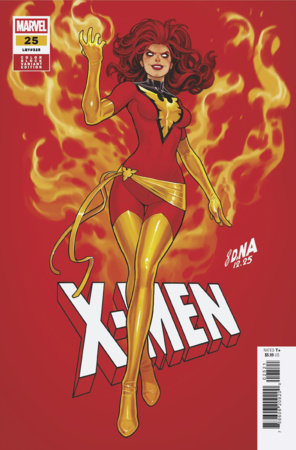 X-MEN, VOL. 6 #25 DAVID NAKAYAMA COLOR BLOCK RED VARIANT
