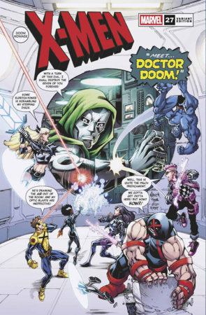 X-MEN, VOL. 6 #27 TODD NAUCK DOOM HOMAGE VARIANT
