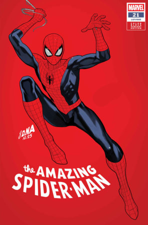 AMAZING SPIDER-MAN, VOL. 7 #21 DAVID NAKAYAMA COLOR BLOCK RED VARIANT