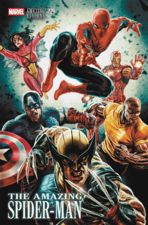 AMAZING SPIDER-MAN, VOL. 7 #29 LEE BERMEJO AMAZING VISIONS VARIANT