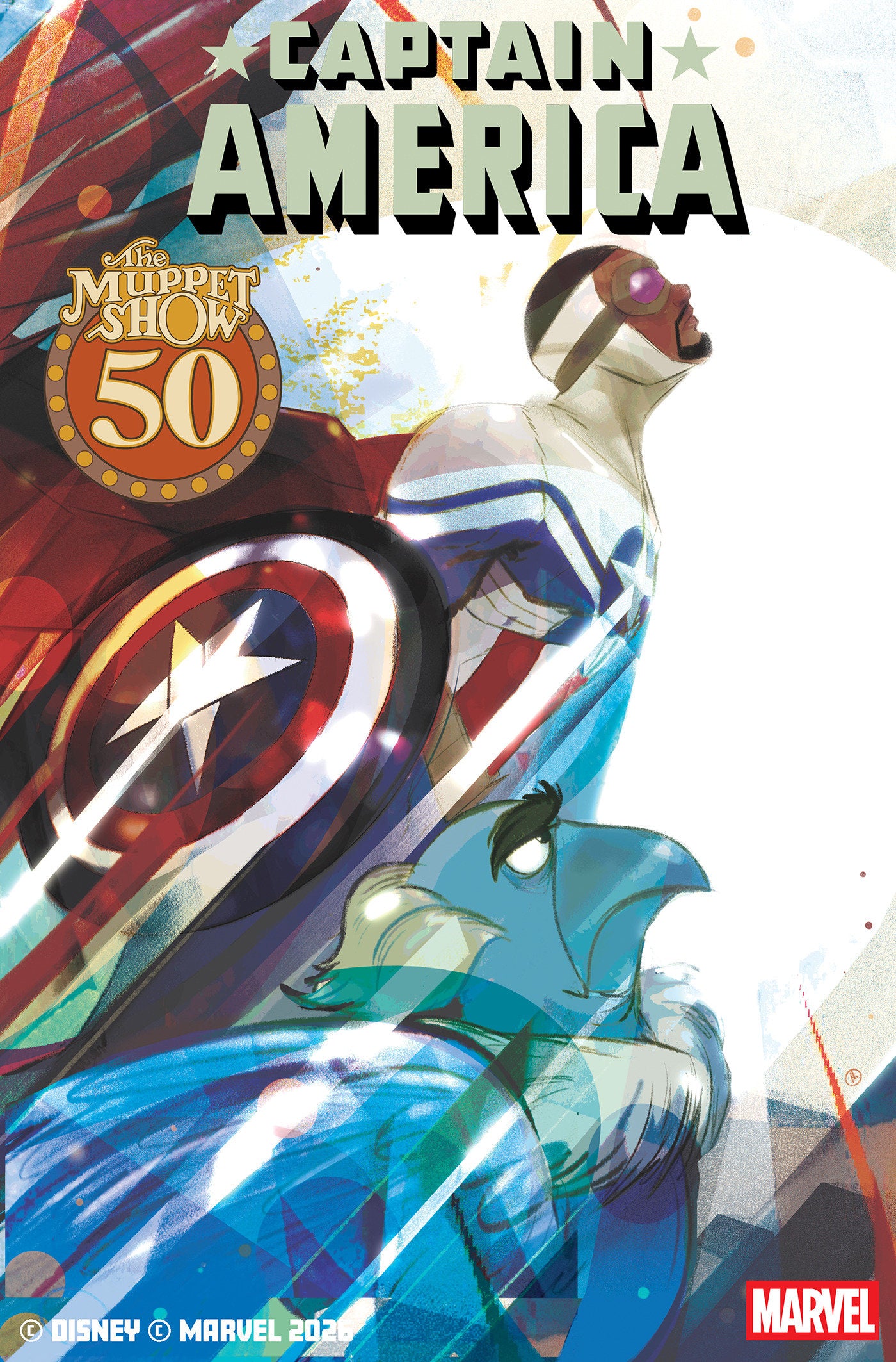 CAPTAIN AMERICA #15 NICOLETTA BALDARI MUPPETS VARIANT [ARM]