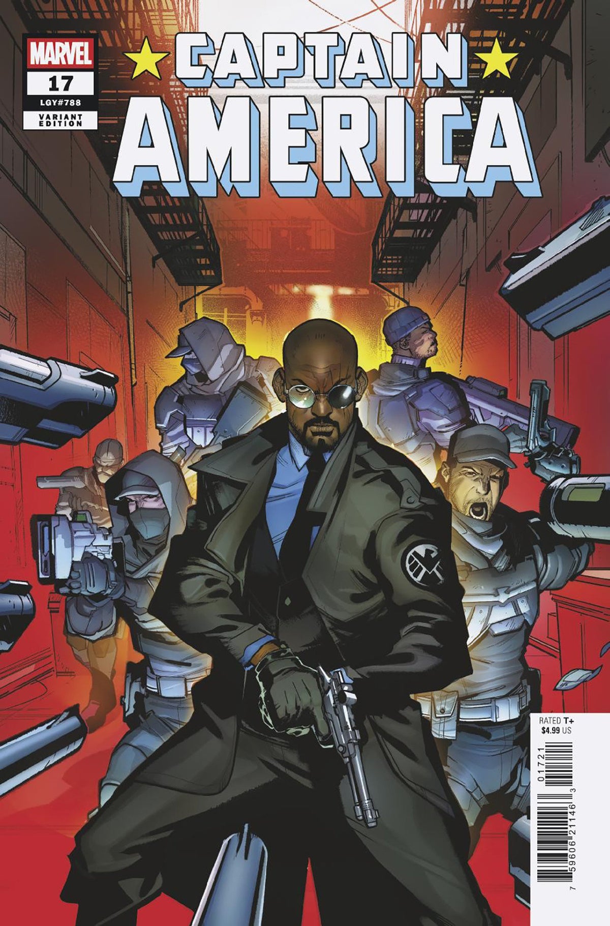 CAPTAIN AMERICA #17 C.F. VILLA VARIANT