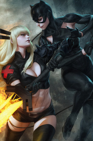 MARVEL/DC: DEADPOOL/BATMAN #1 ARTGERM VIRGIN VARIANT[1:100]