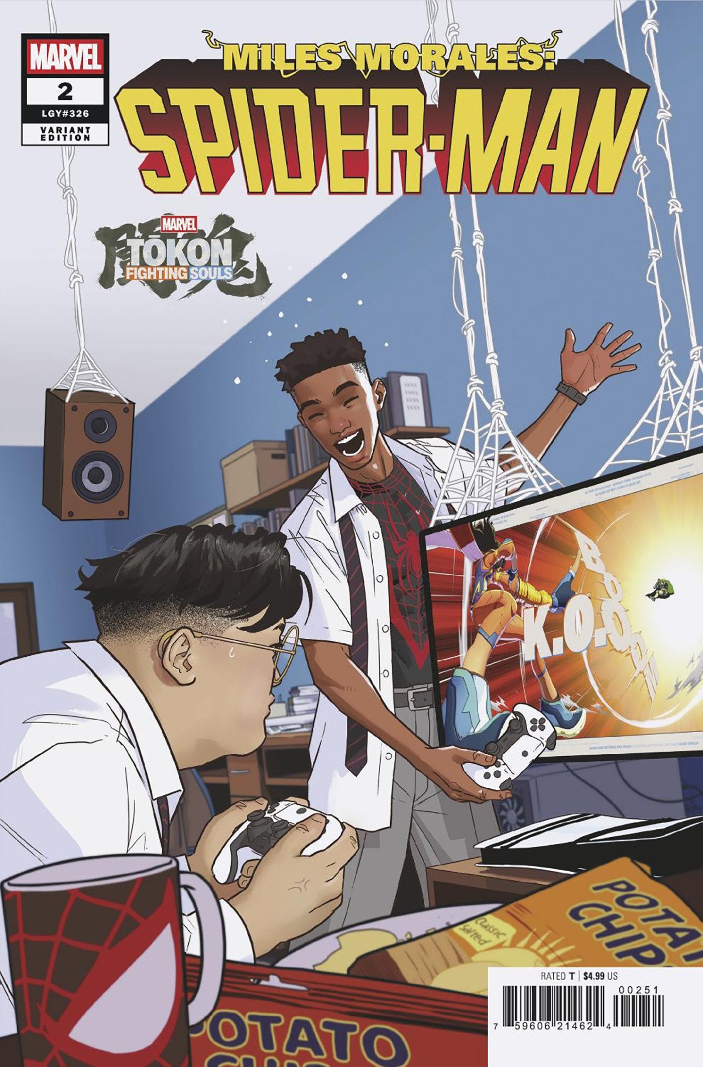 MILES MORALES: SPIDER-MAN #2 NICO LEON TOKON: FIGHTING SOULS BATTLE VARIANT