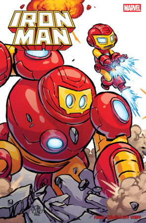 IRON MAN, VOL. 8 #3 SKOTTIE YOUNG 4-PART CONNECTING VARIANT
