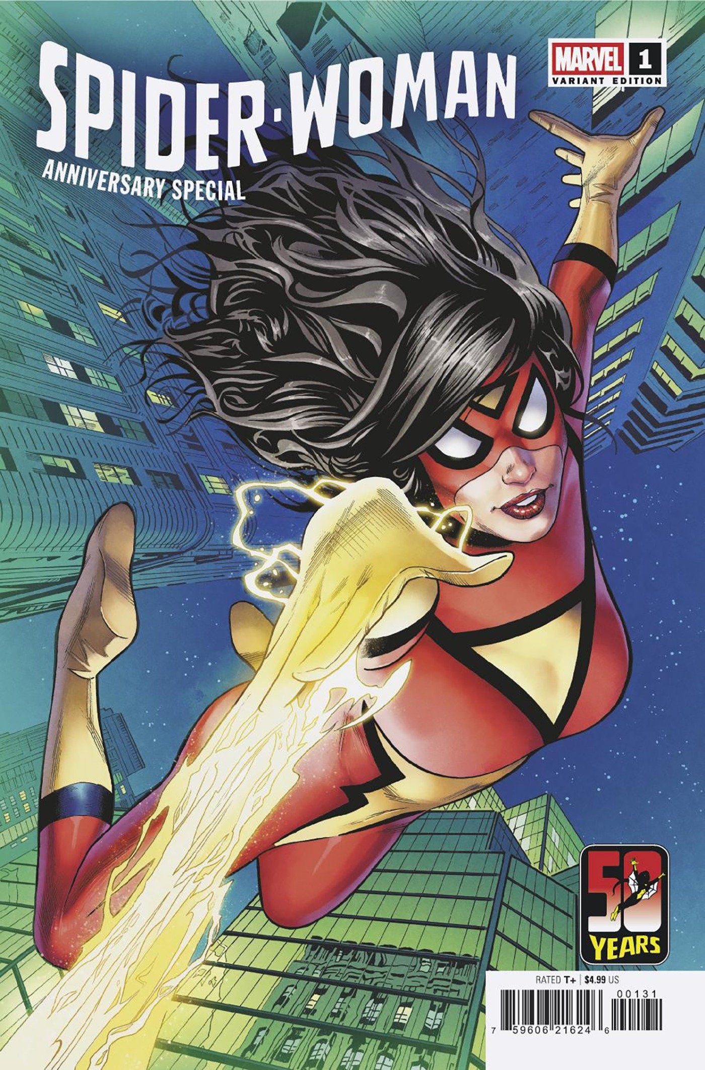 SPIDER-WOMAN 50TH ANNIVERSARY SPECIAL #1 GREG LAND VARIANT