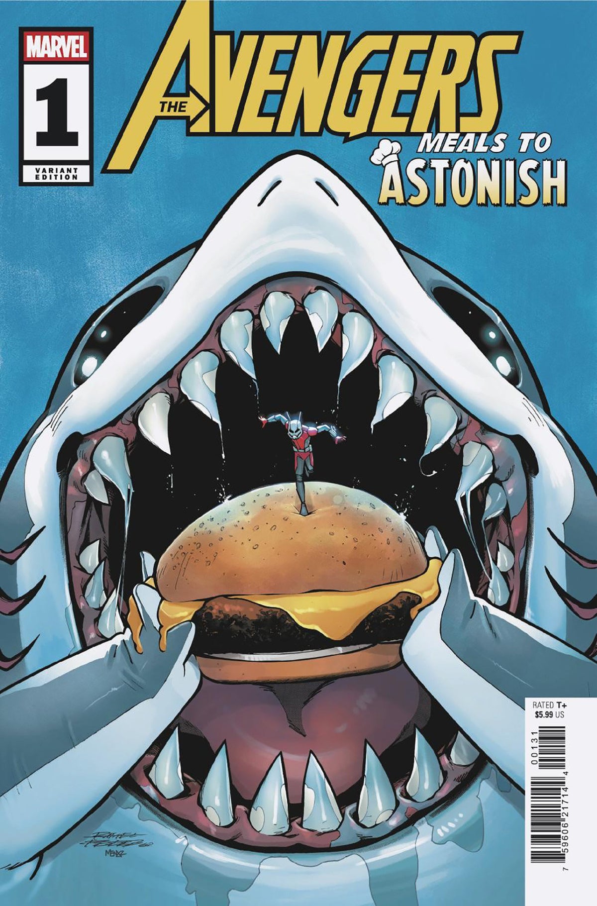 MEALS TO ASTONISH: AVENGERS #1 RAFAEL PEREZ GRANADOS VARIANT