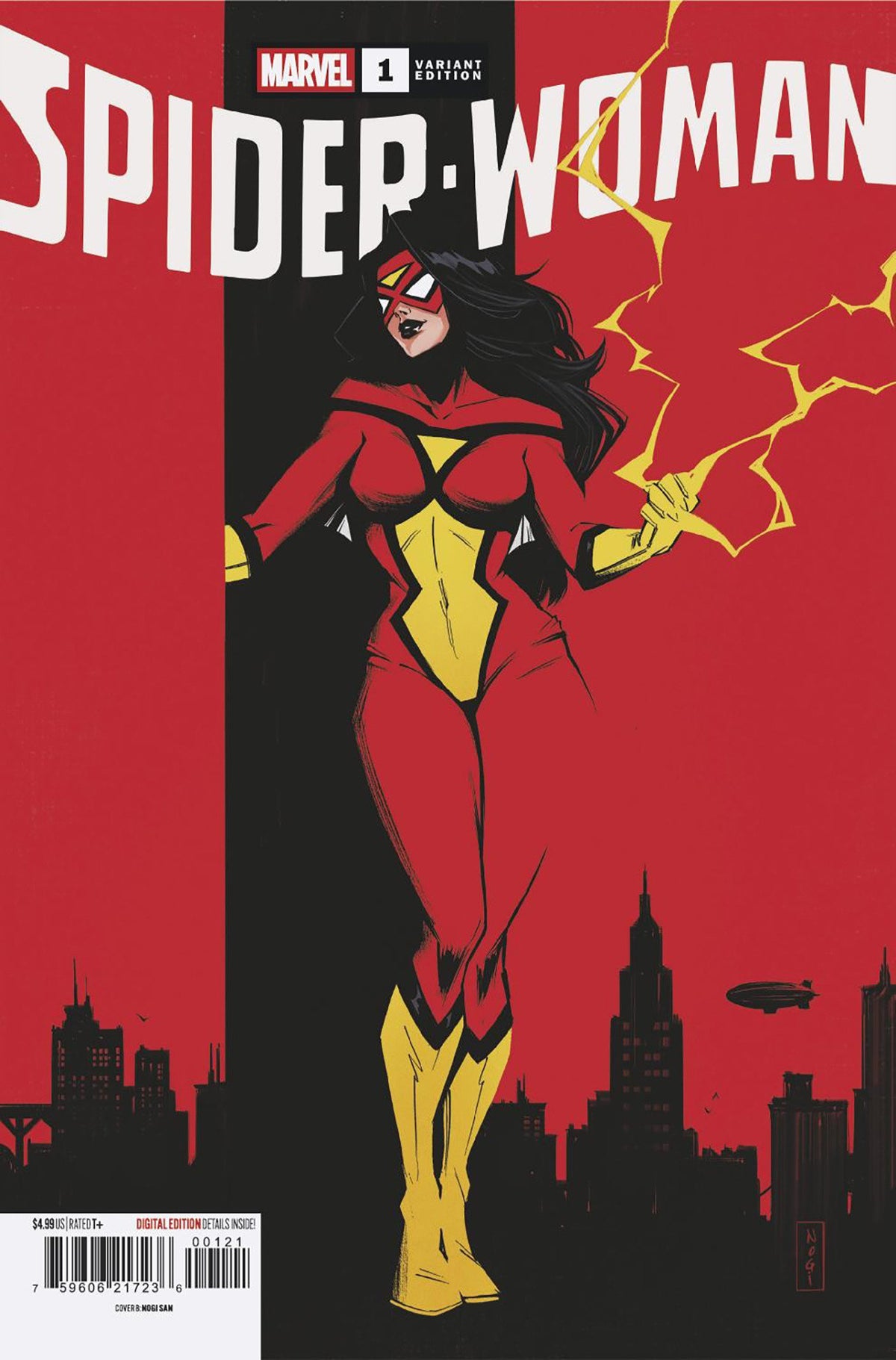 SPIDER-WOMAN #1 COVER B NOGI SAN SENSATIONAL VARIANT