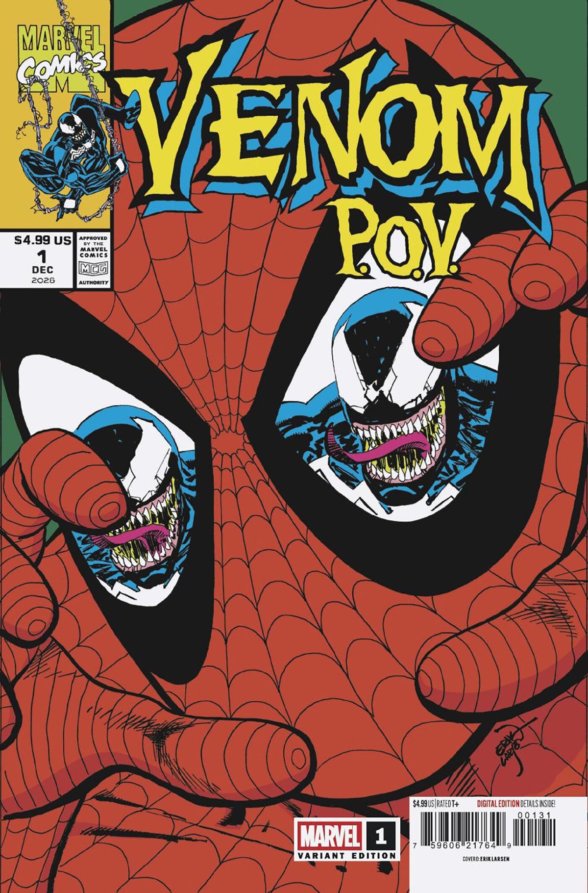 VENOM: POV #1 COVER D ERIK LARSEN VARIANT