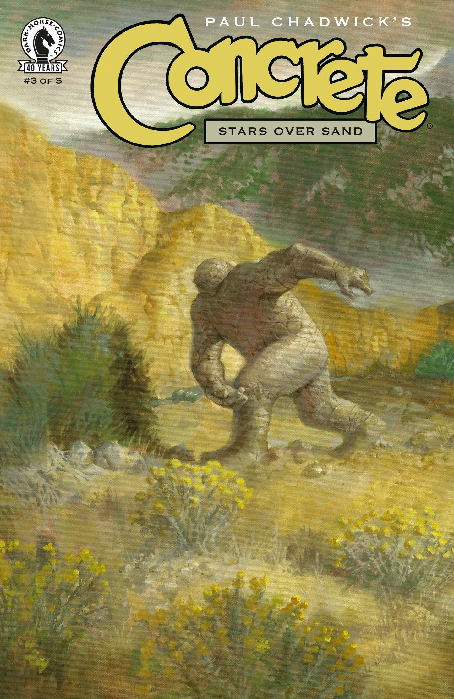 Concrete: Stars Over Sand #3 (CVR A) (Paul Chadwick)