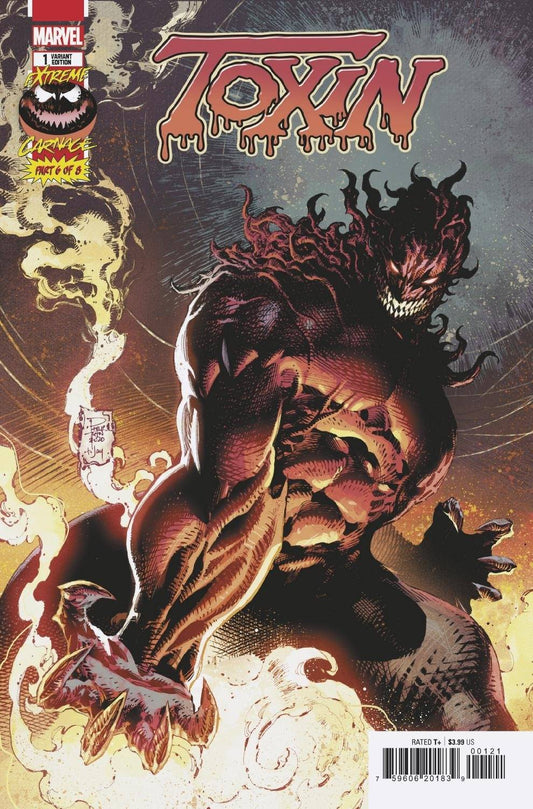 Extreme Carnage: Toxin #1 - Philip Tan 1:10 Ratio Variant